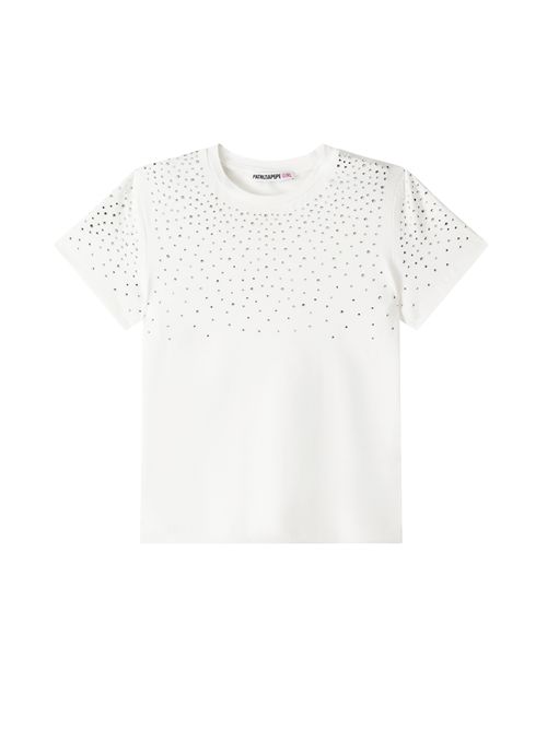 T-shirt strass PATRIZIA PEPE | 7M0963W423
