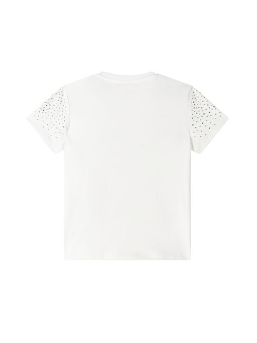 T-shirt strass PATRIZIA PEPE | 7M0963W423