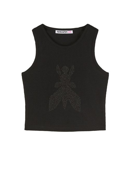 Canotta con logo PATRIZIA PEPE | 7M0977K103