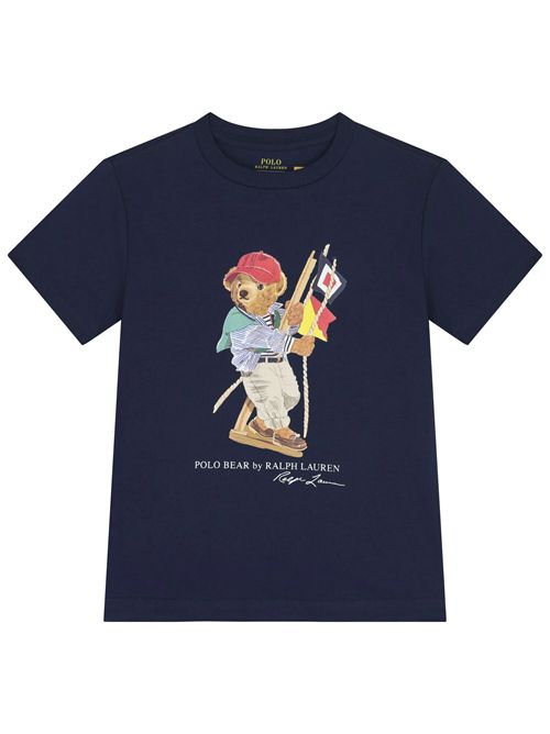 T-shirt blu RALPH LAUREN | 320A12428001BLU