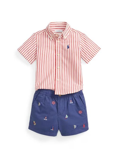 Completo camicia RALPH LAUREN | 320B21361001ROSSO BLU