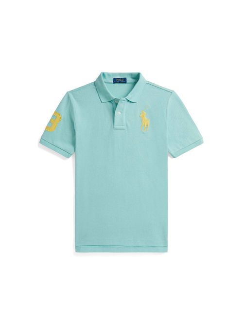 Polo acqua marina RALPH LAUREN | 322703635509ACQUA MARINA