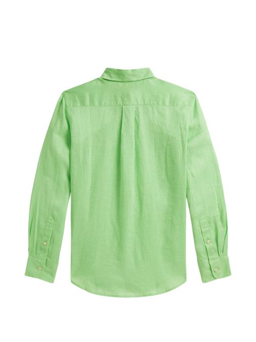Camicia lino verde RALPH LAUREN | 322967600503VERDE MELA