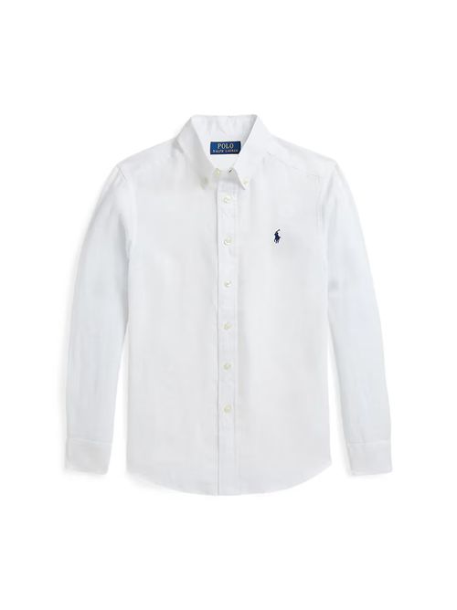 Camicia lino bianca RALPH LAUREN | 32396760003BIANCO