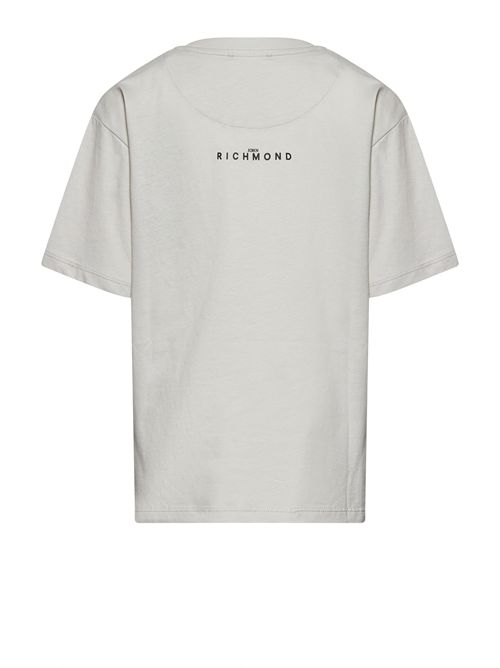T-shirt bianca logo RICHMOND | RBP26006TSBIANCO