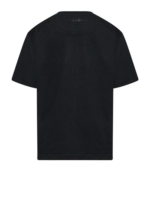 T-shirt nera logo RICHMOND | RBP26006TSNERO