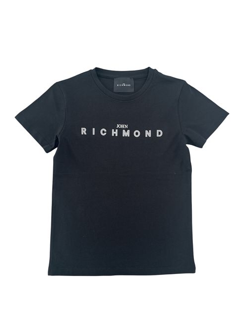 T-shirt logo RICHMOND | RBP26008TSNERO