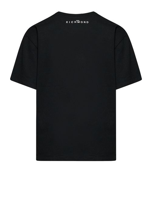 T-shirt nera logo RICHMOND | RBP26012TSNERO