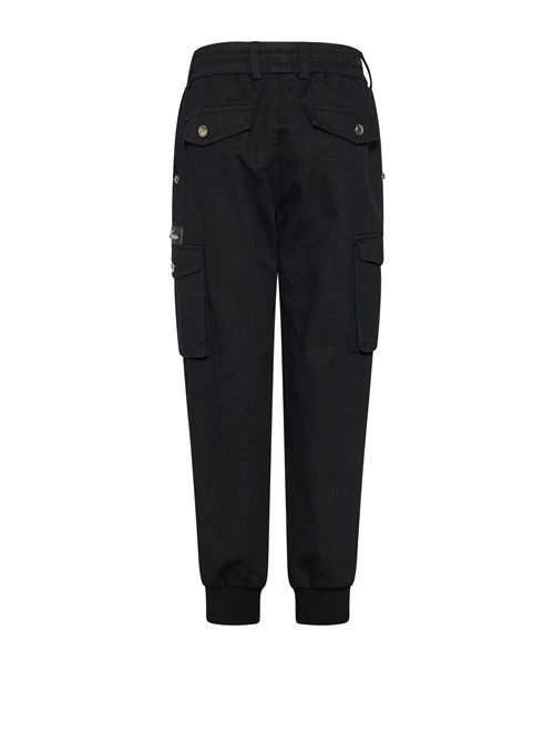 Pantalone nero tuta RICHMOND | RBP26160PANERO