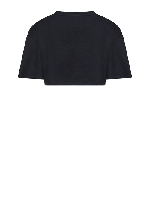 T-shirt nera logo RICHMOND | RGP26008TONERO