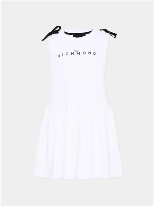 Abito logo bianco RICHMOND | RGP26033VEBIANCO