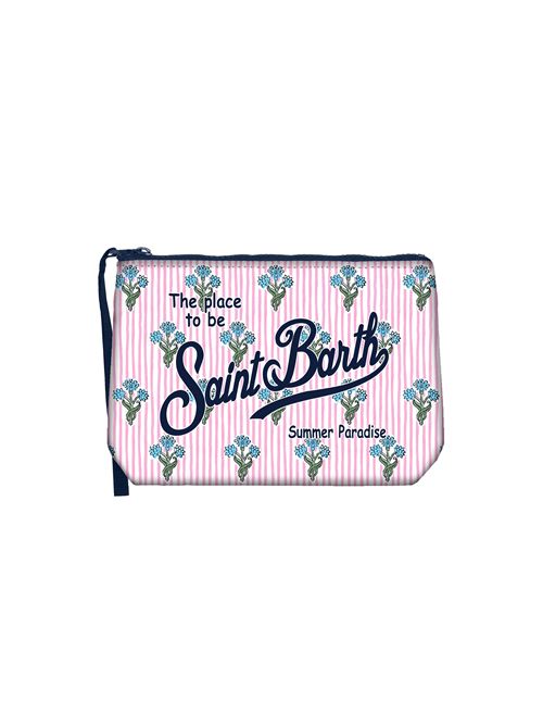 Pochette Aline Desi SAINT BARTH | ALINE DESI STRIPES W21ROSA BIANCO