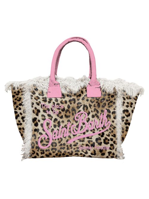 Borsa Colette Sand SAINT BARTH | COLETTE SAND LEOPARDLEOPARDATO