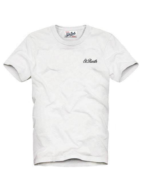 T-shirt bianca logo SAINT BARTH | DOVER JRBIANCO