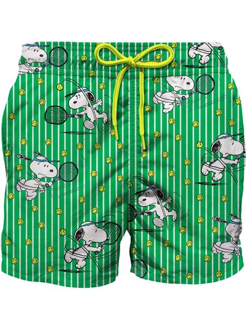 Costume Jean Snoopy Double SAINT BARTH | JEAN SNOOPY DOUBLE STRIPES 57VERDE