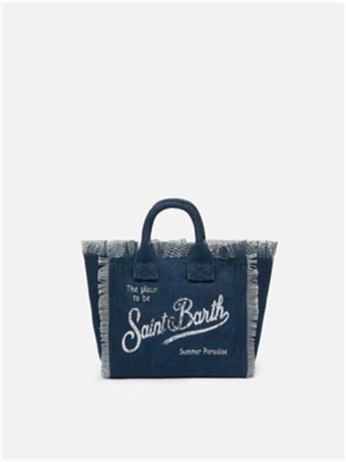 Borsa Vanity Mini Jeans SAINT BARTH | VANITY MINI INDIGOJEANS
