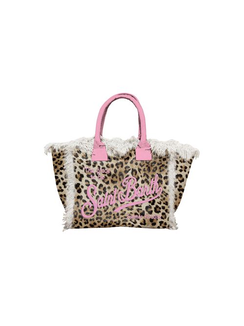 Borsa Vanity Mini SAINT BARTH | VANITY MINI SAND LEOPARDLEOPARDATO