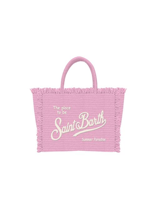 Vanity mini rosa SAINT BARTH | VANITY MINI STRAW NROSA