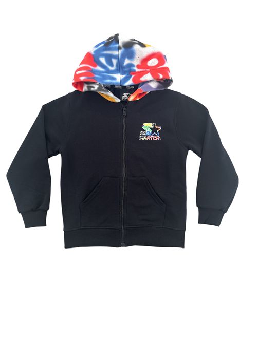 Felpa capuccio STARTER | 1563NERO