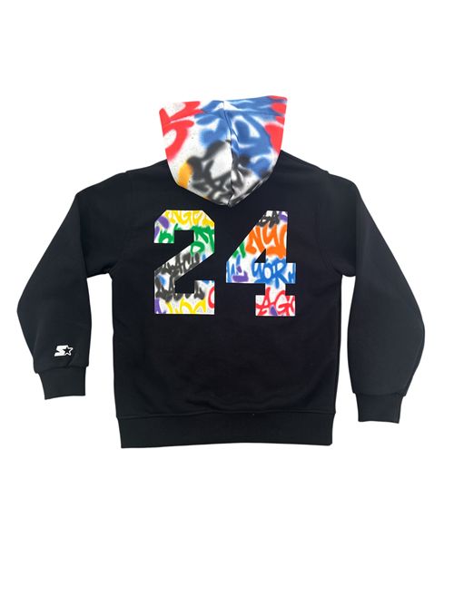 Felpa capuccio STARTER | 1563NERO