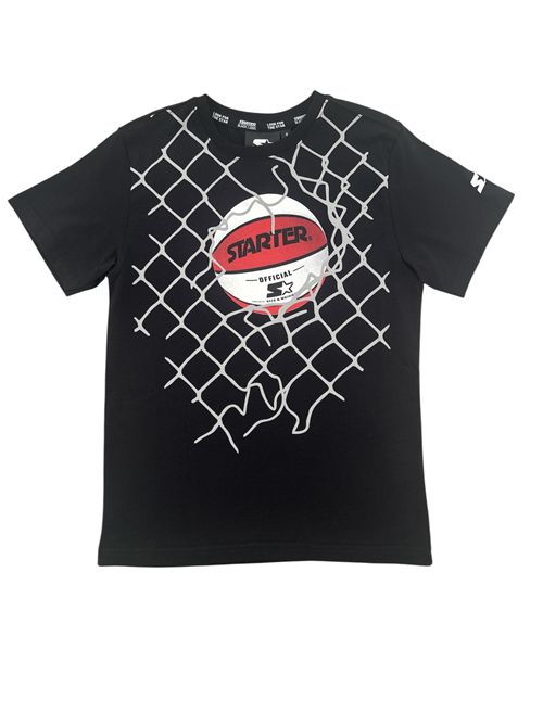 T-shirt nera STARTER | 1625NERO