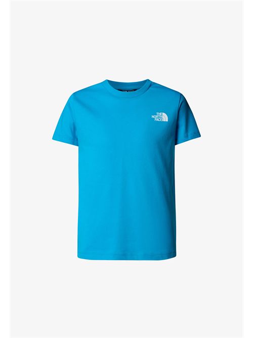 T-shirt logo azzurra THE NORTH FACE | NF0A8EFND7R1