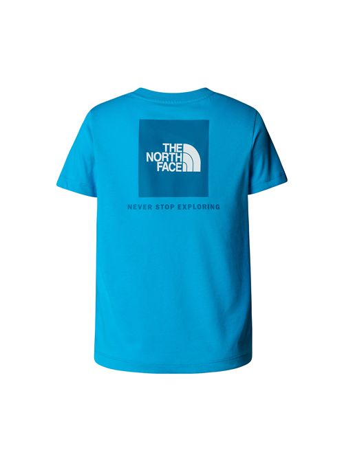 T-shirt logo azzurra THE NORTH FACE | NF0A8EFND7R1