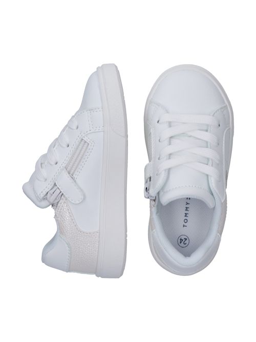 Sneakers bianca lacci TOMMY HILFIGER | 34229BIANCO