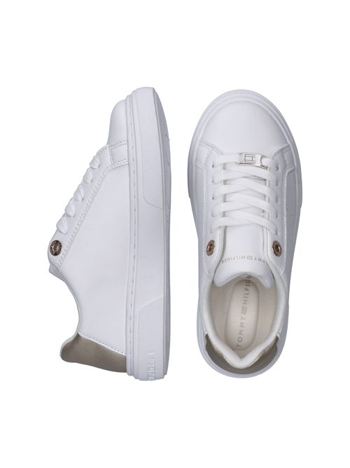 Sneakers bianche TOMMY HILFIGER | 34246BIANCO PLATINO