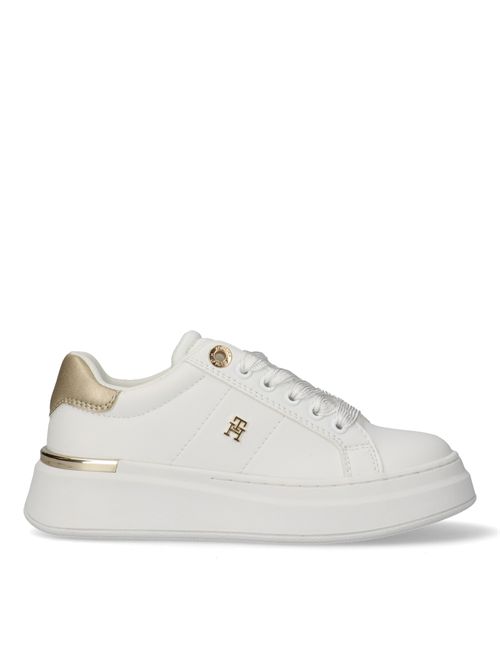 Sneakers bianca TOMMY HILFIGER | 34253BIANCO PLATINO