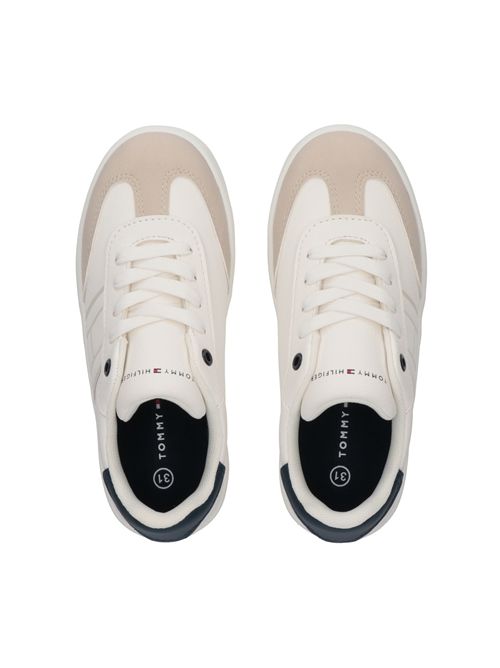 Sneakers bianca TOMMY HILFIGER | 34355BEIGE BIANCO BLU