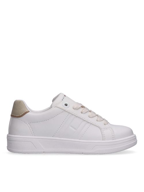 Sneakers bianca TH TOMMY HILFIGER | 34358BIANCO BEIGE