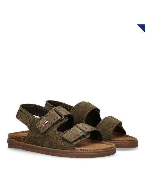 Sandalo verde TOMMY HILFIGER | 34394VERDE