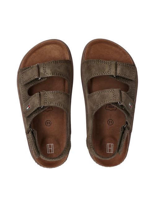 Sandalo verde TOMMY HILFIGER | 34394VERDE