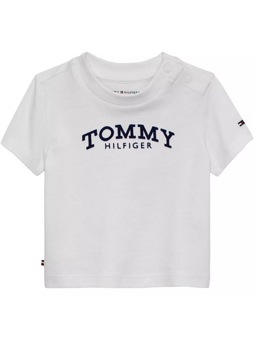 T-shirt bianca TOMMY HILFIGER | KB100051YBR