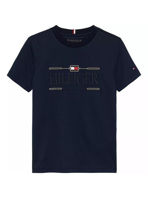 T-shirt blu TOMMY HILFIGER | KB10360C1G