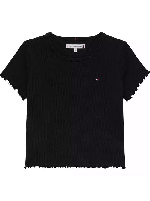 Top nero TOMMY HILFIGER | KG08590BDS