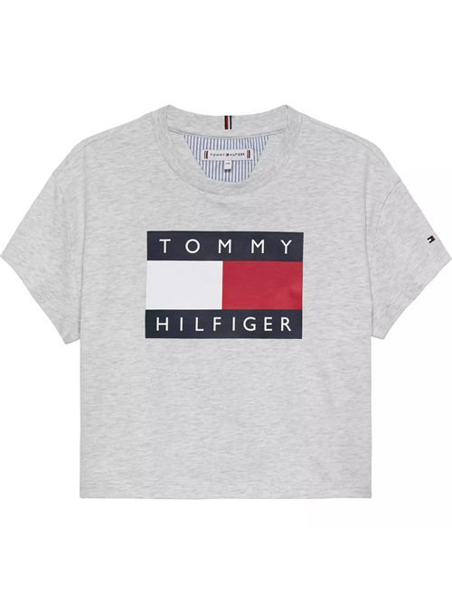 T-shirt grigio logo TOMMY HILFIGER | KG09289P01