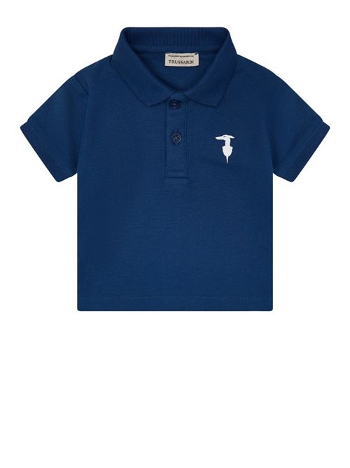 Polo bluette TRUSSARDI | TIP26002POBLUETTE