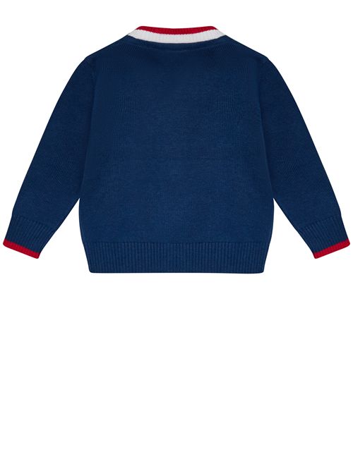 Cardigan blu TRUSSARDI | TIP26007BLU