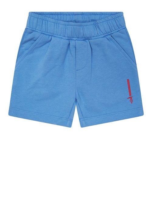 Completo bermuda TRUSSARDI | TIP26034CJNECELESTE BIANCO BLU