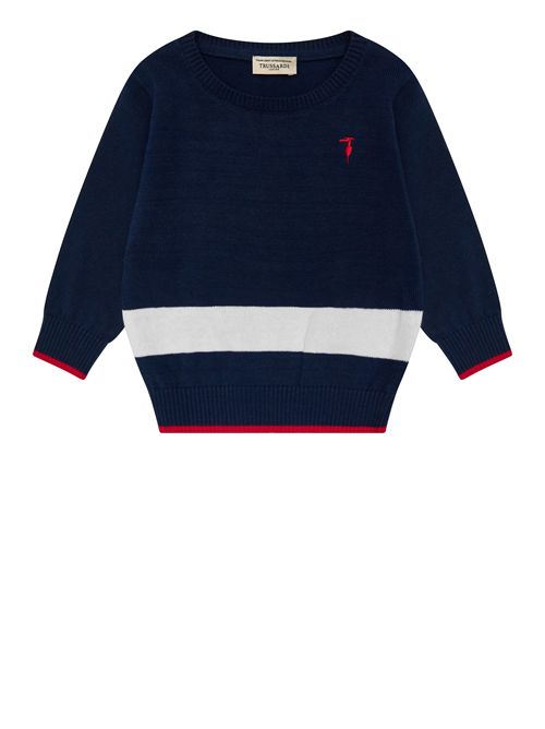 Maglia logo TRUSSARDI | TIP26099MANEBLU