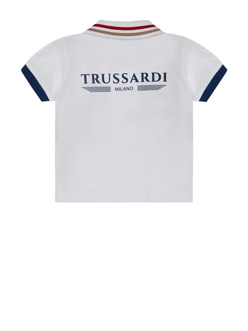 Polo bianca TRUSSARDI | TIP26102POBIANCO