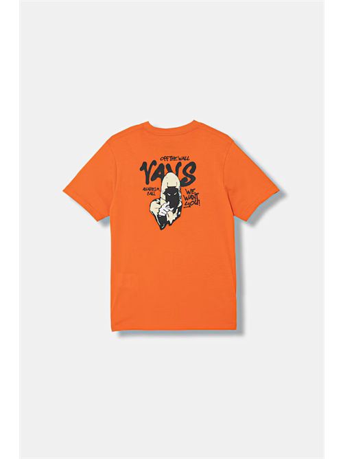 T-shirt arancio VANS | VN000VY7FLM1