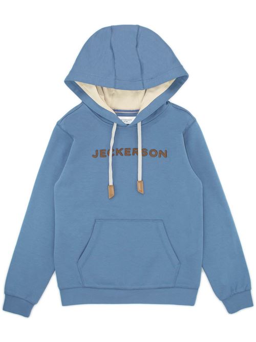 Felpa con cappuccio JECKERSON | J3527POLVERE BURRO