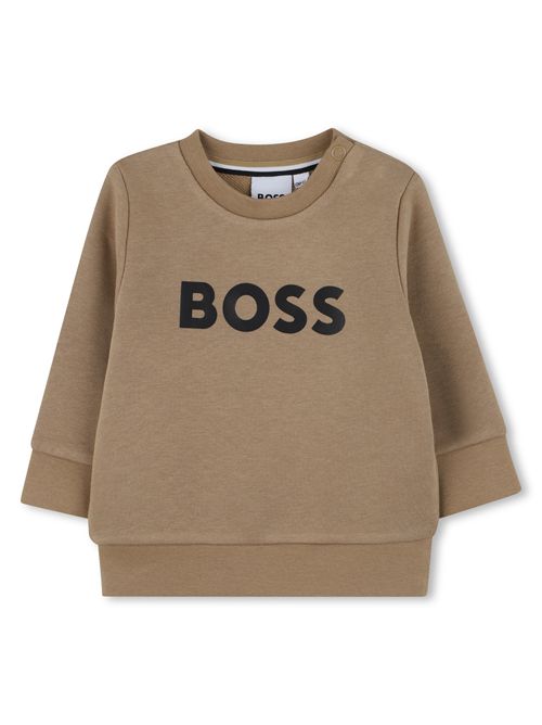 Felpa logo HUGO BOSS | J52458BISCOTTO