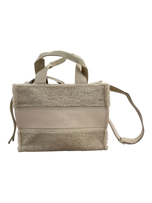 Borsa beige logo LIUJO | GF618210701