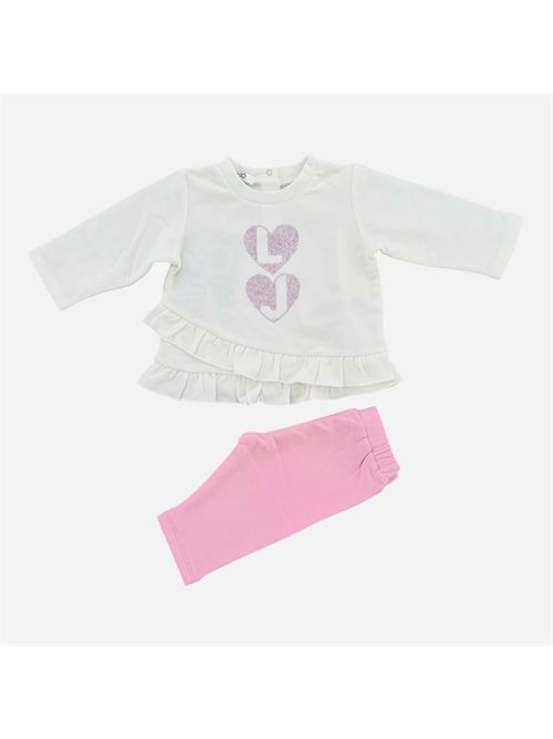Completo bianco rosa LIUJO | HF6061L9381