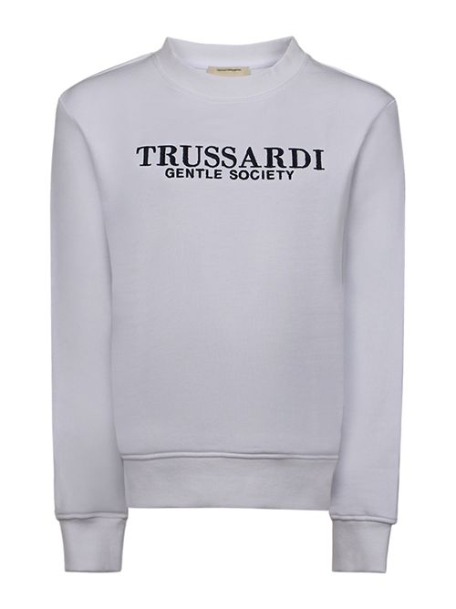 Felpa bianca TRUSSARDI | TBA26005FEBIANCO