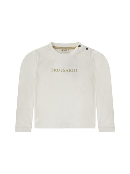T-shirt bianca TRUSSARDI | TIA26004TSBIANCO